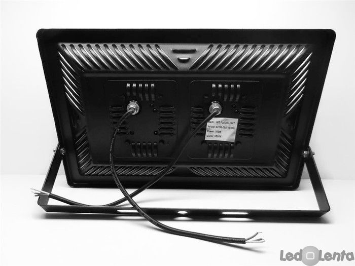 Светодиодный прожектор 100 Вт. LED SMD Slim + Линза 683 фото