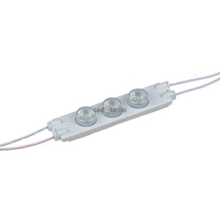 Светодиодный модуль 220В №106 МТК-3030-3Led-W-1.6W SMD3030 IP65 белый 1018979 фото