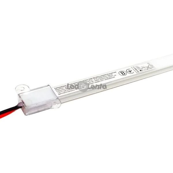 Світлодіодна лінійка магістральна 30см 220V 6W 4500K 600LM IP44 BRIGHT 1019184 фото