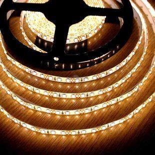 Світлодіодна стрічка 12В 1м MTK-600WW-F-3528-12 SMD 2835 120 LED/m IP65 Теплий Білий 1012107 фото