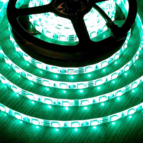 Світлодіодна стрічка 12В 1м LLS-300RGB-P-5050-12 SMD 5050 60 LED/m IP65 RGB герметична 0115430 фото