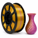 PLA SILK пластик для 3D принтера 1 кг 1.75 мм Dual Color Фиолетово-золотой 0411004 фото 1