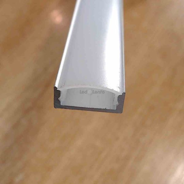 Алюмінієвий профіль ПФ-18 1м для світлодіодної стрічки + Розсіювач 1018490 фото