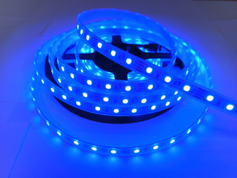 Світлодіодна стрічка 12В 1м LLS-300RGB-FP-5050-12 SMD 5050 60 LED/m IP67 RGB 0115431 фото