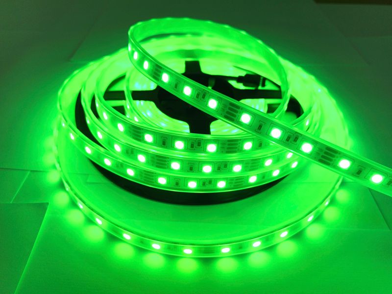 Світлодіодна стрічка 12В 1м LLS-300RGB-FP-5050-12 SMD 5050 60 LED/m IP67 RGB 0115431 фото