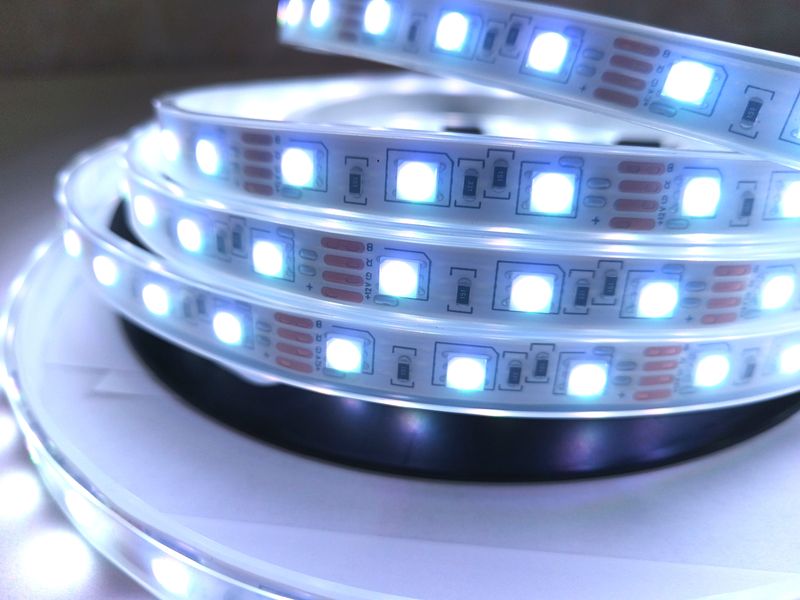 Светодиодная лента 12В 1м LLS-300RGB-FP-5050-12 SMD 5050 60 LED/m IP67 RGB 0115431 фото