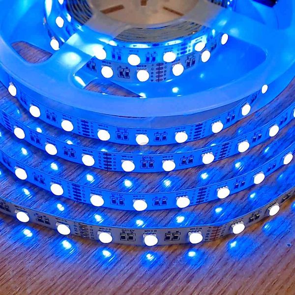 Светодиодная лента 12В 1м LLS-300RGB+W-5050-12V SMD 5050 60 LED/m IP20 RGBW 0117958 фото