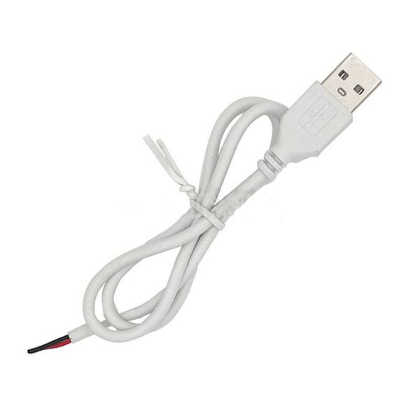 Кабель USB 2А 15см. белый 0126567 фото