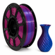PLA SILK пластик для 3D принтера 1 кг 1.75 мм Dual Color Красный-Синий 0411005 фото 2