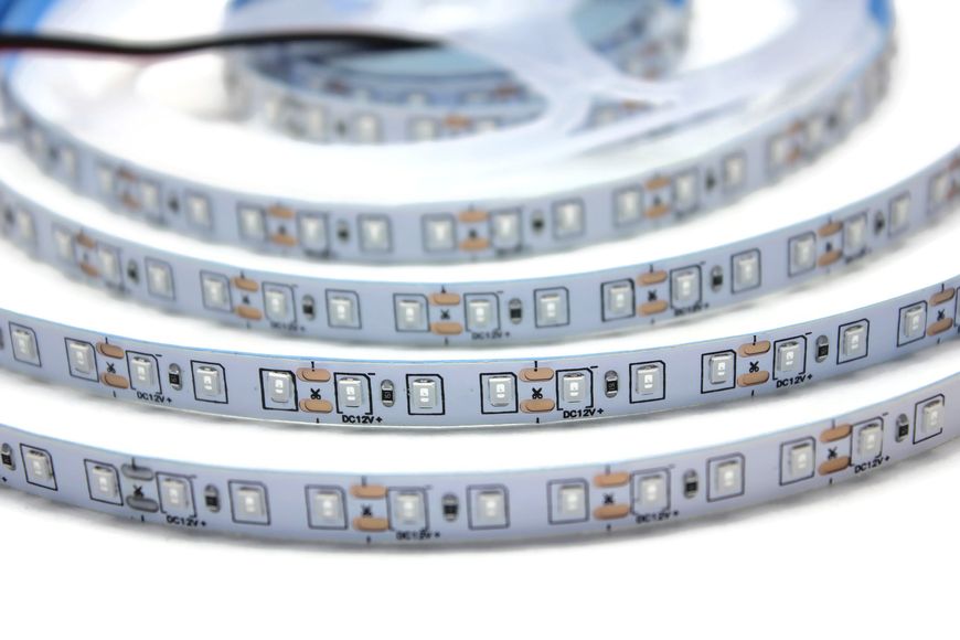 Світлодіодна стрічка 12В 1м LLS-600B-2835-IP20-12 SMD 2835 120 LED/m IP20 Синій 0112073 фото