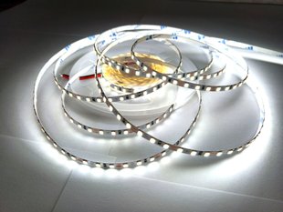 Світлодіодна стрічка 12В 1м LLS-600W-2835-IP20-12-5mm SMD 2835 120 LED/m IP20 Білий 0110576 фото