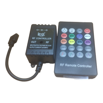 RGB контролер музичний Wellmeet WM-MC003A RF RGB 6A (20 кнопки) радіо 0011845 фото