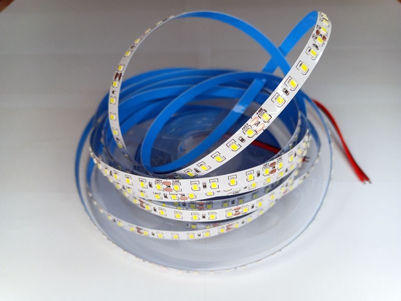 Світлодіодна стрічка 24В 1м LLS-600W-2835-IP20-24 SMD 2835 120 LED/m IP20 Білий 0121383 фото