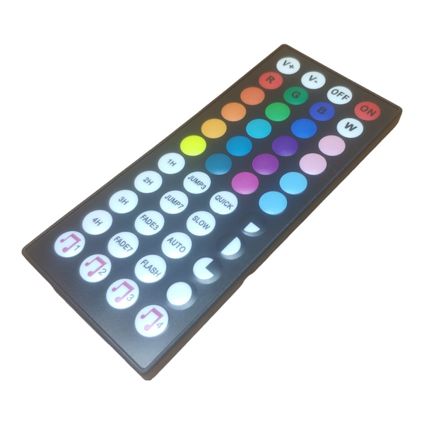 RGB контролер музичний Wellmeet WM-MC010A IR RGB 6A (44 кнопки) 0011846 фото