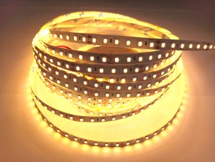 Светодиодная лента 24В 1м LLS-600WW-2835-IP20-24 SMD 2835 120 LED/m IP20 Тёплый Белый 0118010 фото