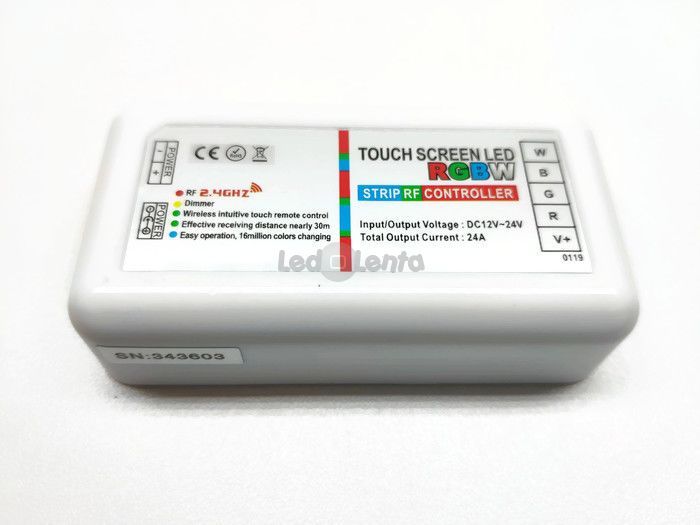 RGB контроллер №77 RF RGB+W 24А Multi Touch 1017965 фото